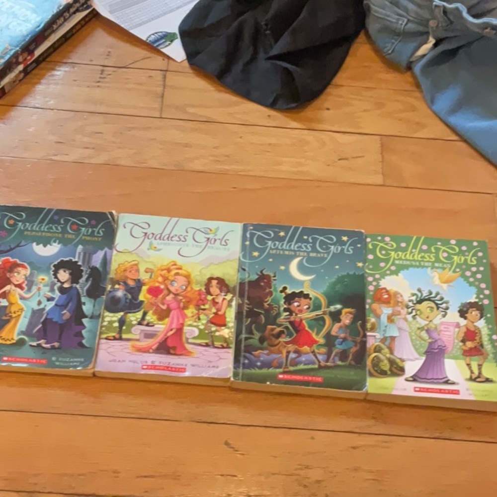 Scholastic Red and Blue Toy Set